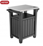 Stalas griliui KETER Unity - 105L, Grafito