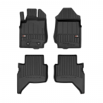 Kilimėliai Ford Ranger V 2015-2022 Frogum 3D ProLine Luxury Juodi