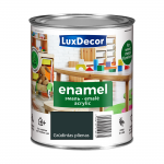 Universali akrilinė emalė LuxDecor 2,5 l Grūdintas plienas, blizgus, vandens pagrindu