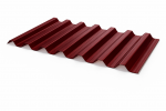 PVC plok&scaron;tė 1,2mm 70/18 900x2000mm trapecija (raudona)