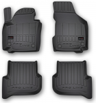 Kilimėliai Frogum 3D ProLine Luxury SEAT ALTEA 2004-2015 Juodi