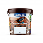 Impregnantas medienai LuxDecor, 1 l  baltas, laukui ir vidui