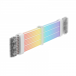Maitinimo bloko prailginimo kabelis GAMEMAX VGA 3x8PIN-B Baltas