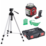 Lazerinis nivelyras FLEX ALC 3/360-G/R 10,8 Žalias lazeris