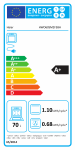 Orkaitė HAIER HWO60SM2F3BH 70 L, A+ klasė, Juoda