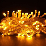Girlianda geltona 100LED Y 10 m.