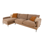Kampinė sofa DAISY KK, smėlio