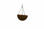 Gėlių vazonas pakabinamas kokoso 30cm Ruda