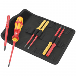 Antgalių rinkinys su atsuktuvu WERA VDE 60 i/7 su dėklu