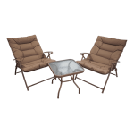 Sodo komplektas Keter Corfu Relax Grafito