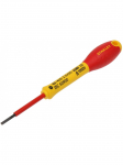 Atsuktuvas STANLEY Elektrikams 3,5 x 75 mm 1000V (Plo&scaron;tas)