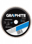 Deimantinis diskas GRAPHITE 180 mm, vientisas, keramikai