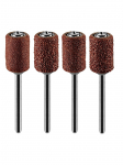 &Scaron;lifavimo juostų rinkinys GRAPHITE 6,3 mm (K60, K80, K120, K240) - 100 vnt. + 2 kotai 3,2 mm