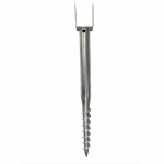 Įsukamas U formos polius 70x685 2mm