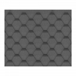 Bituminių čerpių komplektas nameliui M389 Juodos spalvos