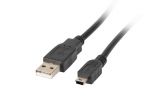Kabelis LANBERG CA-USBK-10CC-0018-BK USB 1,8m Juodas