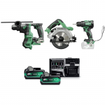 Akumuliatorinių įrankių rinkinys HiKOKI KC18MV004+ Komplektas