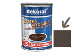 Dekoral Emakol Strong, emalis | rudas (brazowa) Strong 0,9 ltr,