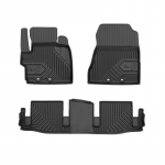 Kilimėliai Toyota IQ 2008-2015 Frogum 77 Premium Juodi