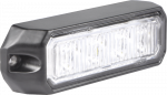 Papildoma lemputė AMBER (GELTONA) LED LEMPOS 3W 4LED 12-24V