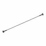 Lankstus LED juostos profilis TESI Juodas 5m