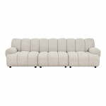 Modulinė sofa TAZA 3,5 vietų Smėlio spalvos