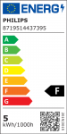 LED LEMPUTĖ PHILIPS SMART WFB 40W P45 922-65 RGB I&scaron;manioji