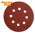&Scaron;vitrinis popierius &Oslash; 150mm GR40 su skylutėmis Germa Flex