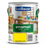 Universali akrilinė emalė LuxDecor 2,5 l egipto saulės spalvos, blizgus