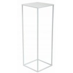 Gėlių stovas 40x23,5x23,5cm Baltos spalvos