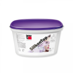 Silikoninis dekoratyvinis tinkas BAUMIT SilikonTop, samanėlė 2mm 25kg.