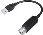 Lemputė LED su USB jungtimi RED, 20cm