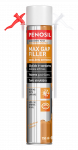 PENOSIL Max Gap Filler &scaron;iaudelinės putos 750 ml