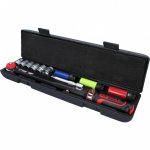 Dinamometrinio rakto rinkinys KS TOOLS 20-200 Nm 1/2", 11 dalių