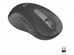 Pelė LOGITECH Signature M650 L Kairė Belaidė, RF + Bluetooth, 2000 DPI, Grafito