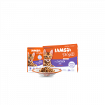 Gulia&scaron;as katėms su vi&scaron;tiena IAMS Kitten Chicken 85g