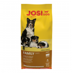 Sausas &scaron;unų pa&scaron;aras JOSERA JosiDog Family 15kg