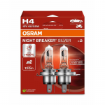 Lemputės OSRAM H4 60/55W 12V P43T NIGHT BREAKER SILVER