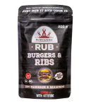 Prieskonių mi&scaron;inys POPPAMIES Burgers & Ribs RUB 200 g