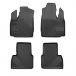 Kilimėliai FROGUM 77 Premium Fiat Doblo I 2000-2010 Juodi