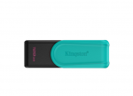 USB atmintinė Kingston DataTraveler Exodia S 128 GB Juoda/Turkio