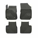 Automobilio kilimėliai 77 Premium Citroen C4 Cactus 2014-2020, Juodi