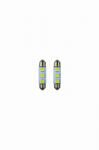 Lemputė C5W T11 LED 3SMD 31mm SV8,5-8 12V (2vnt)