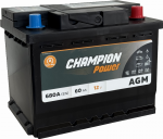 Akumuliatorius Champion Power AGM 60AH R