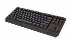 Belaidė žaidimų klaviatūra GENESIS THOR 230 Mechaninė US Juoda