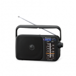 Ne&scaron;iojamas radijas PANASONIC RF-2400DEG-K, juodas