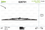 Valytuvai Valeo Optiblade 700 mm