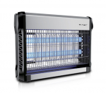 Vabzdžių gaudyklė V-TAC 20W, Aliumininė, su Elektros I&scaron;krova