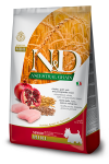 Sausas pa&scaron;aras &scaron;unims FARMINA N&D ANCESTRAL GRAIN DOG Dry Chicken Spelt Oats&Pomegranate SENIOR MINI 2,5kg