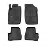 Kilimėliai Peugeot 206 1998-2009 Frogum 3D ProLine Luxury Juodi